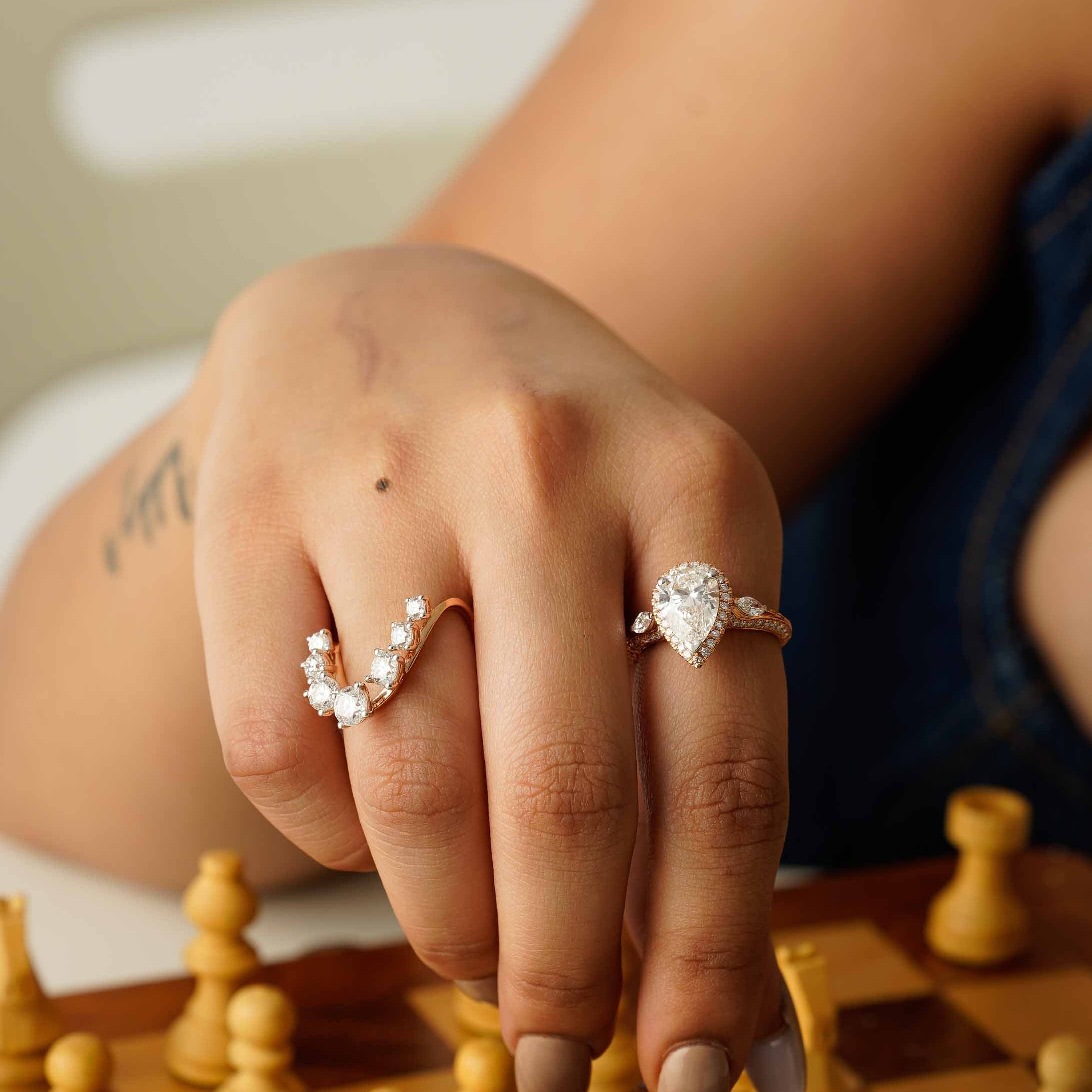 custom Lab Grown Diamond rings