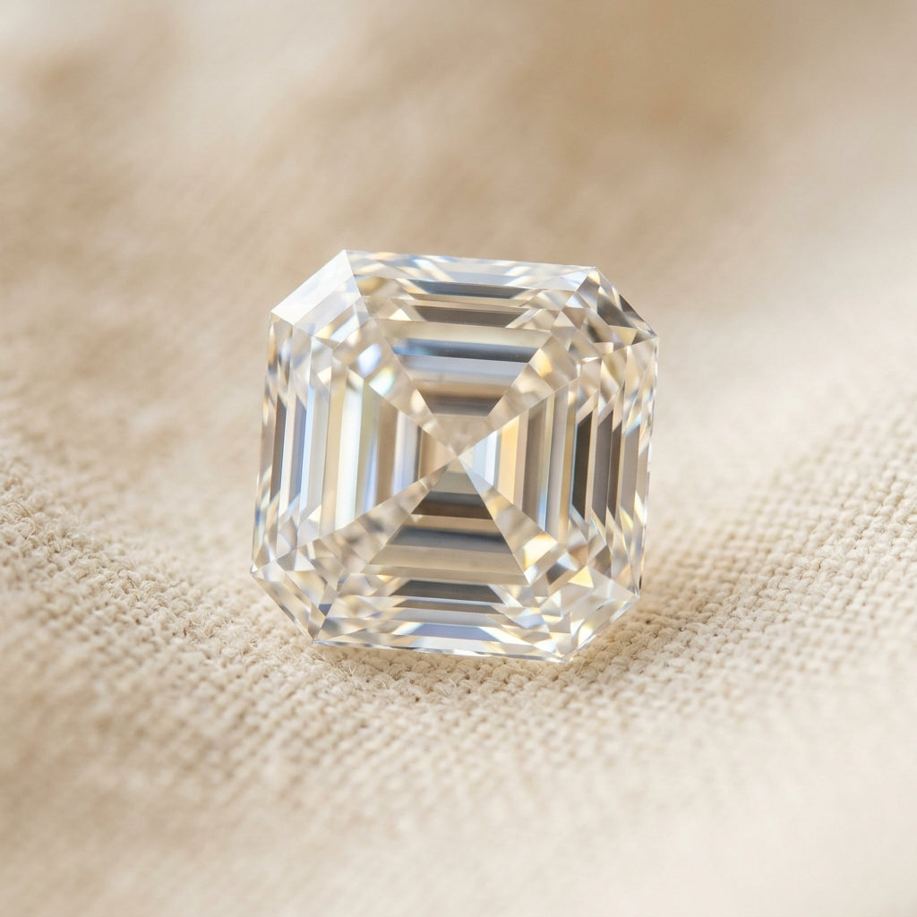 Asscher Diamond Size Guide: MM to Carat