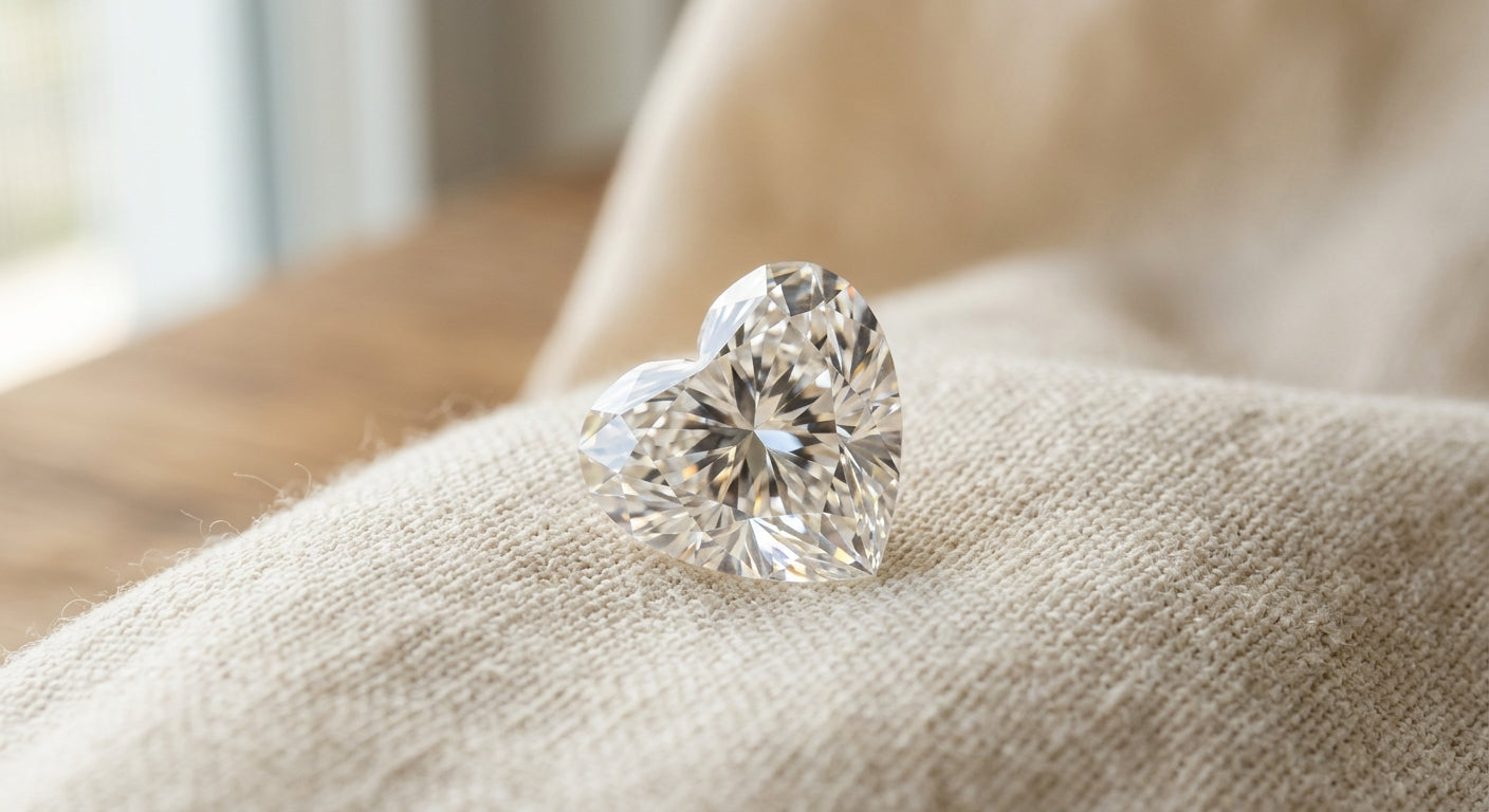 Heart Diamond Size Guide: MM to Carat