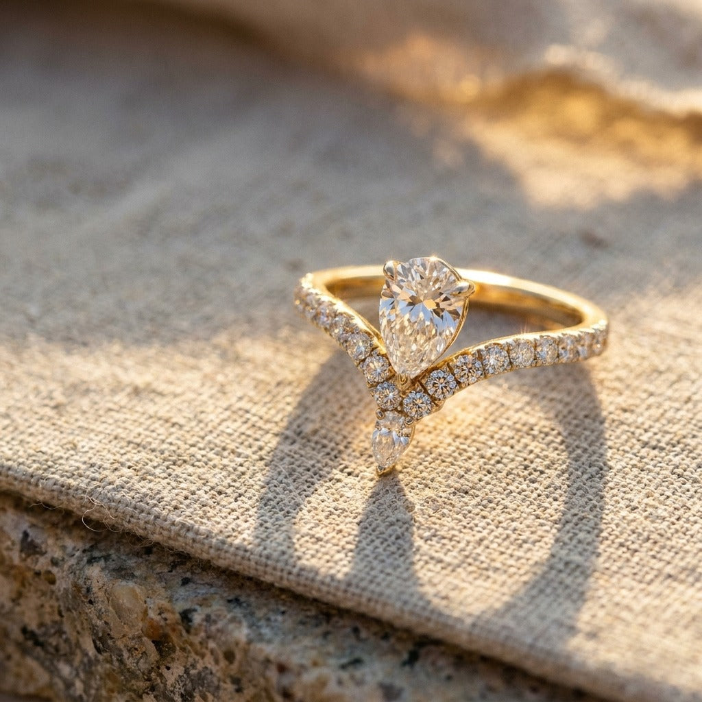 Lab Grown Diamond Wedding Band Guide: Pairing Your Band with Your Engagement Ring