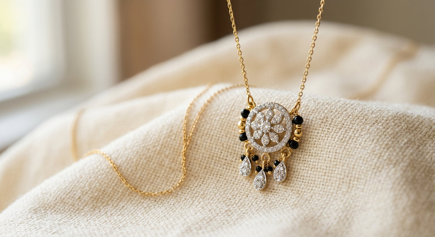 Lab Grown Diamond Mangalsutra: Designs, Meaning, and What to Look For