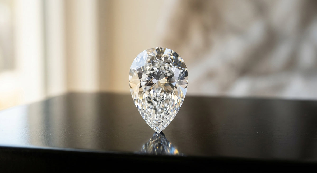 Pear Diamond Size Guide: MM to Carat