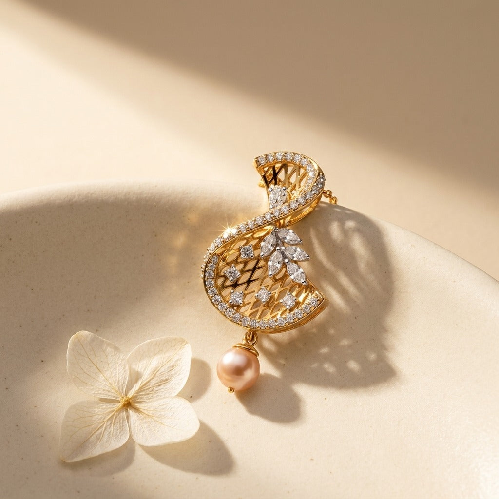 The Heart of Elegance: A Titanic-Inspired Lab-Grown Diamond Necklace