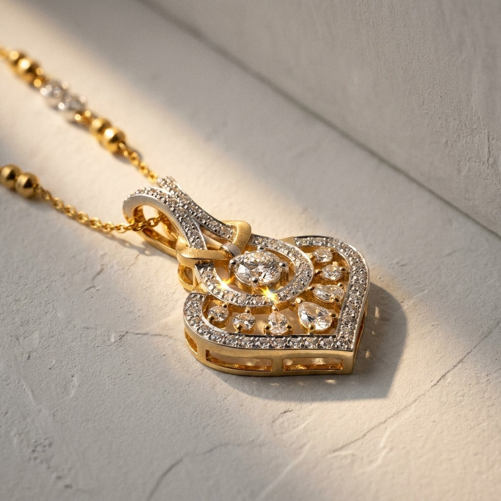 Your Name in Sparkle: The Beauty of Personalized Diamond Pendants!