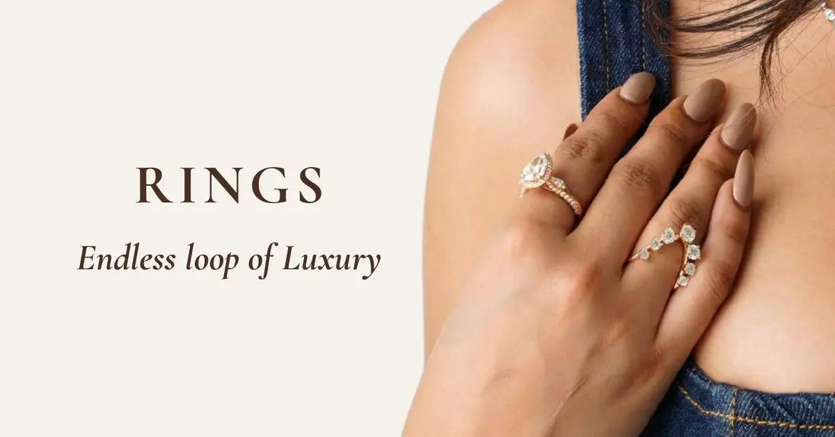 Rings Nivara - Lab Grown Diamonds Jewellery