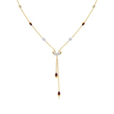 Sutra | Marquise-Cut Rubies & Lab Grown Diamonds Necklace