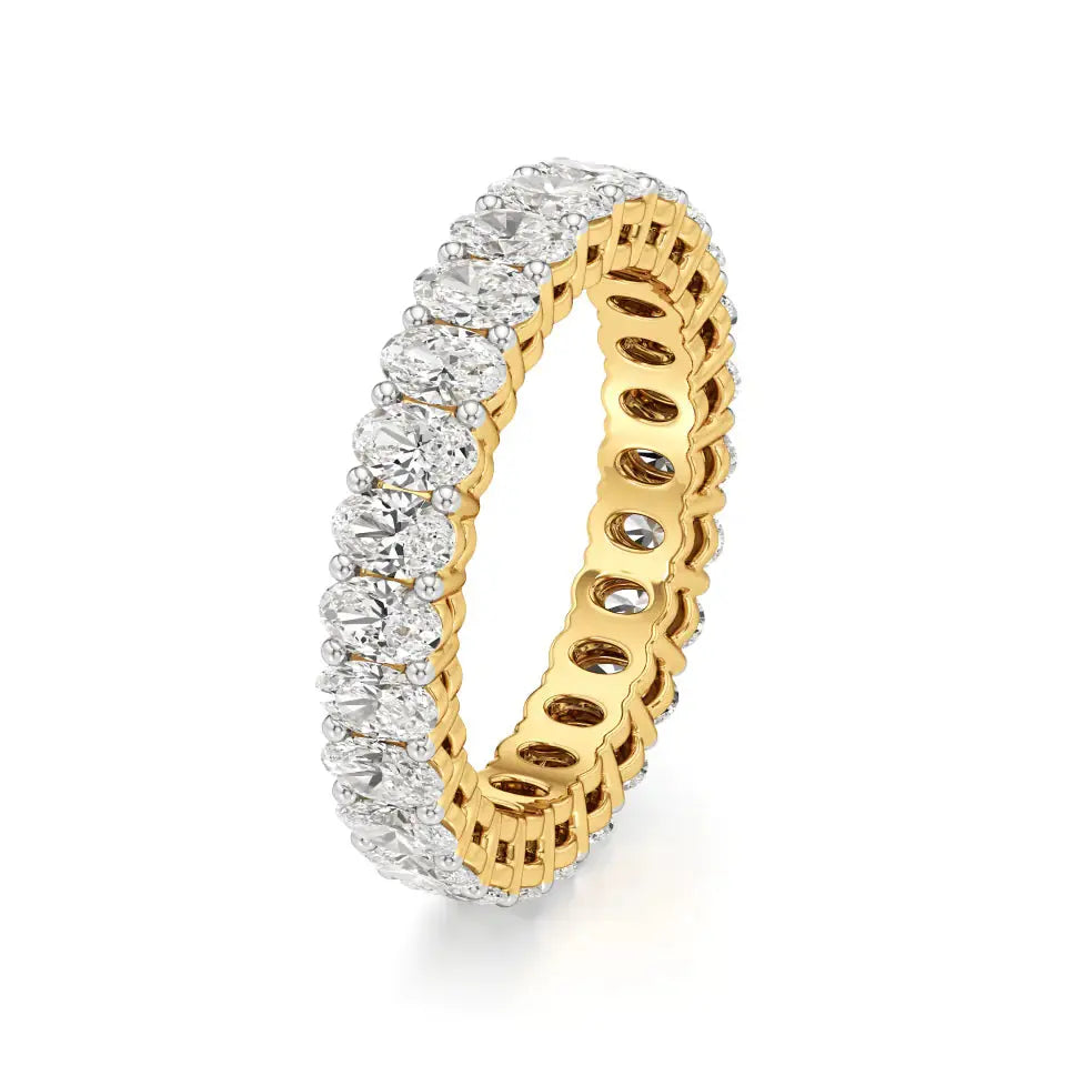 Foreva | Oval Stones Lab-Grown Diamond Ring - Nivara
