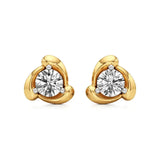 Mirage | Round Lab-Grown Diamonds Studs - Nivara