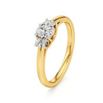 Aria | Oval Lab-Grown Diamond Three-Stone Ring - Nivara
