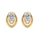 Mode | Oval Lab-Grown Diamond Studs - Nivara