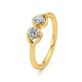 Mode | Round Lab-Grown Diamond Ring - Nivara