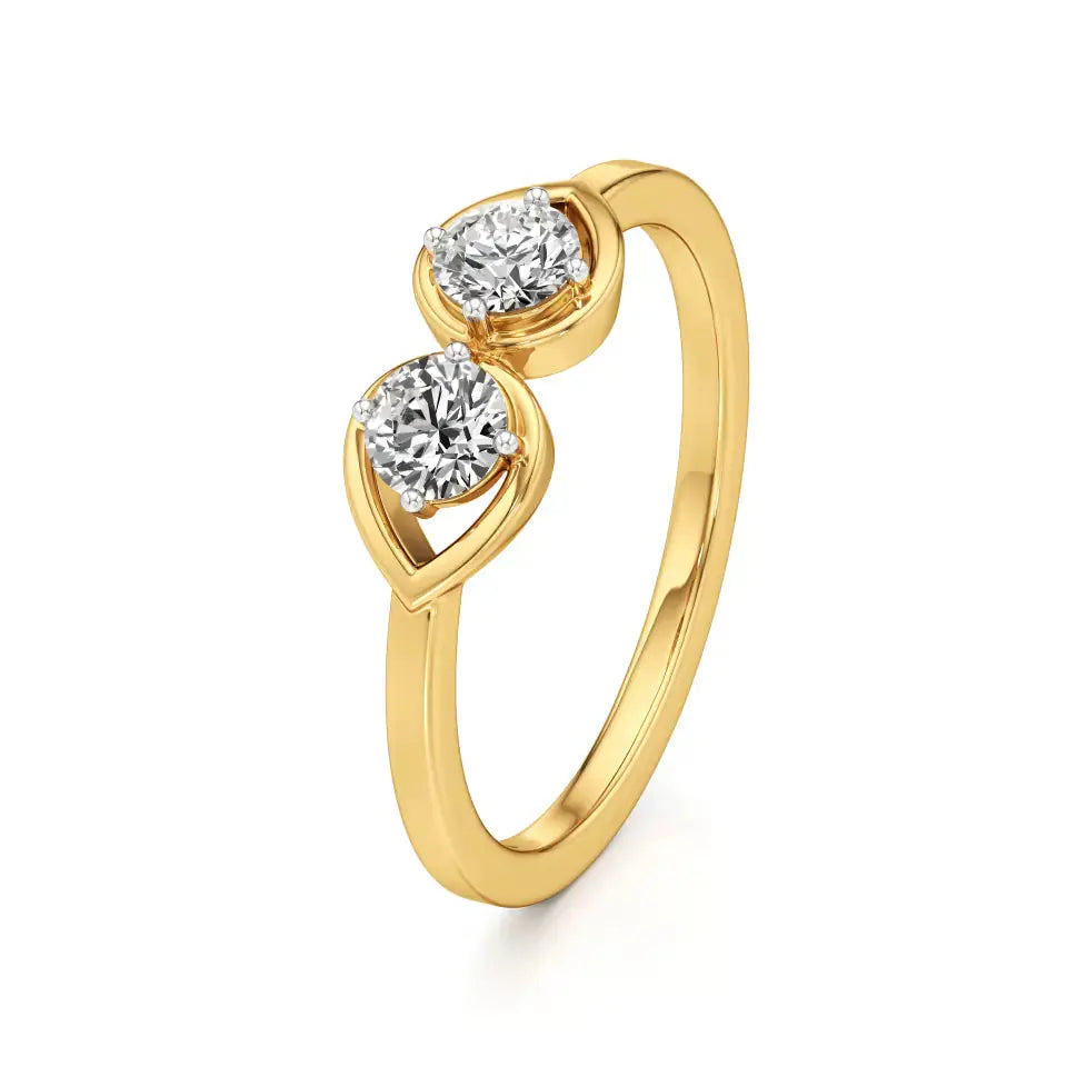 Mode | Round Lab-Grown Diamond Ring - Nivara