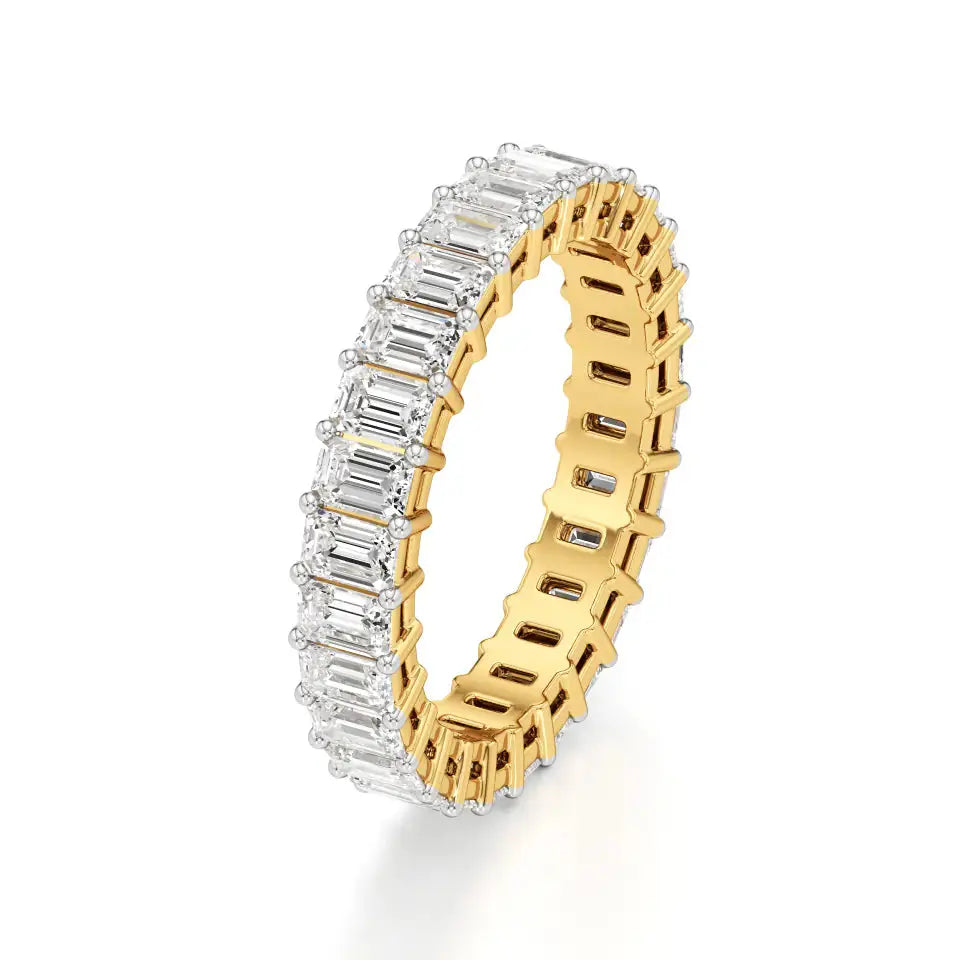 Foreva | Emerald Lab-Grown Diamond Ring - Nivara