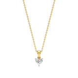 Sneh | Heart-Cut Solitaire Lab Grown Diamond Pendant - Nivara