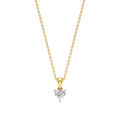 Sneh | Heart-Cut Solitaire Lab Grown Diamond Pendant - Nivara