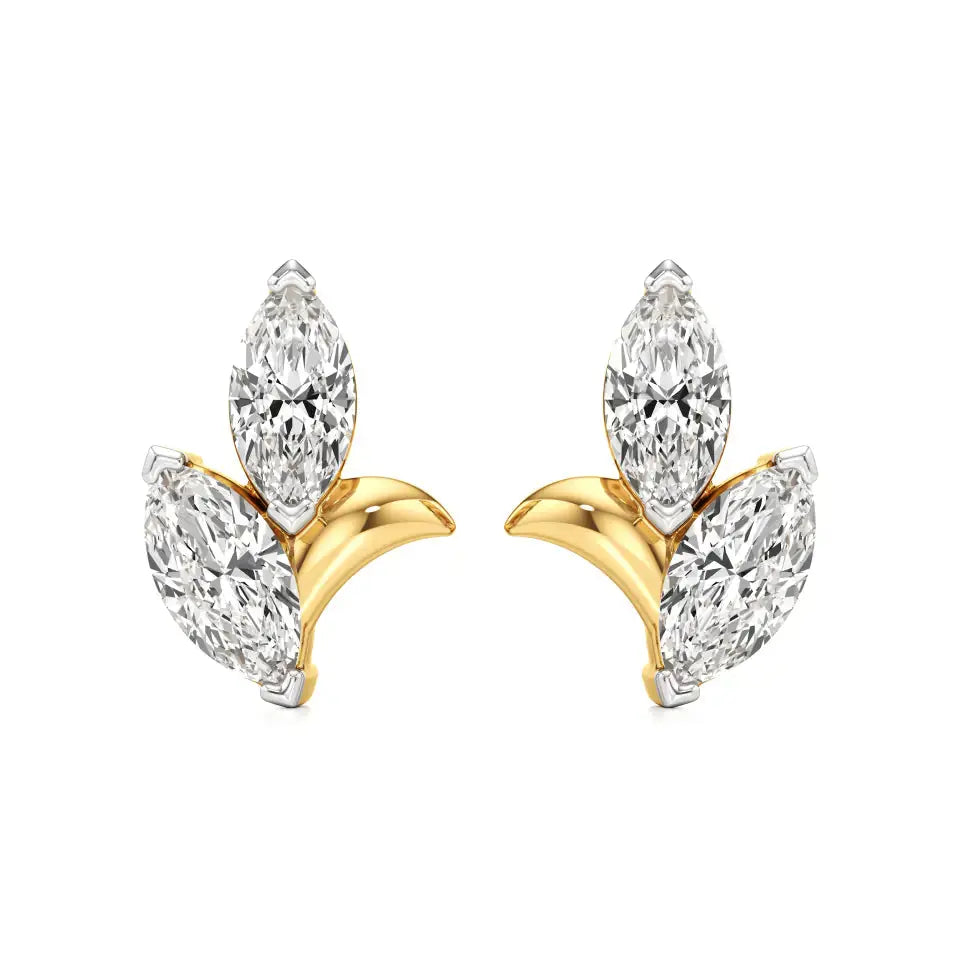 Mode | Marquise Lab-Grown Diamond Studs - Nivara