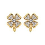Flora | Round Lab-Grown Diamonds Studs - Nivara