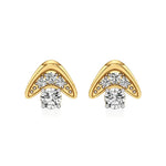 Mode | Round Lab-Grown Diamonds Clustered Studs - Nivara