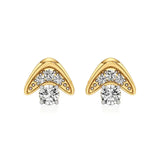 Mode | Round Lab-Grown Diamonds Clustered Studs - Nivara