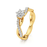 Amara | Round Lab-Grown Diamond Solitaire Ring
