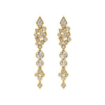 Celestia | Round Lab-Grown Diamonds Danglers - Nivara