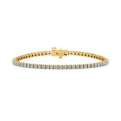 Sutra | Classic Round Lab Grown Diamonds Tennis Bracelet - Nivara