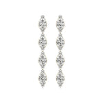 Mode | Marquise Lab-Grown Diamond Danglers - Nivara
