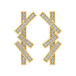 Mode | Round Lab-Grown Diamonds Clustered Studs - Nivara