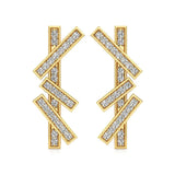 Mode | Round Lab-Grown Diamonds Clustered Studs - Nivara
