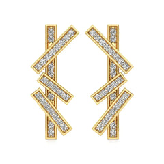 Mode | Round Lab-Grown Diamonds Clustered Studs - Nivara