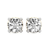 Thea | 4-Prong Round Lab-Grown Diamond Stud - Nivara