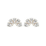 Mode | Round & Marquise Lab-Grown Diamond Swirl Studs - Nivara