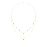 Elara | Round &  Pear Lab Grown Diamonds Necklace