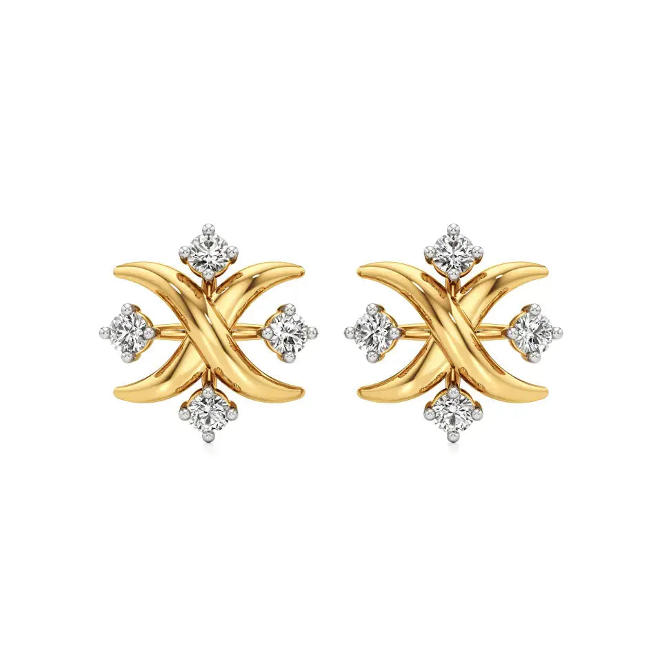 Mode | Round Lab-Grown Diamonds Studs - Nivara