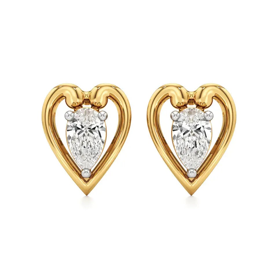 Sneh | Pear Lab-Grown Diamonds Studs - Nivara