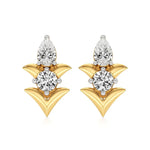 Mode | Round and Pear Duo Lab-Grown Diamond Studs - Nivara