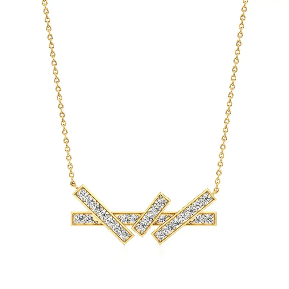 Mode | Round Lab Grown Diamonds Pendant - Nivara