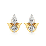Amaya | Pear & Round Lab-Grown Diamond Duo Studs