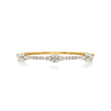 Anek | Classic Marquise & Round Lab Grown Diamonds Bangle