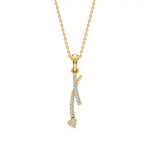 Mode | Round Lab Grown Diamonds Pendant - Nivara