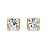 Thea | 4-Prong Round Lab-Grown Diamond Stud - Nivara