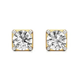 Thea | 4-Prong Round Lab-Grown Diamond Stud - Nivara