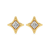 Mode | Princess Lab-Grown Diamond Solitaire Studs - Nivara