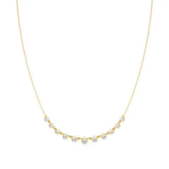 Nora | Pear Lab Grown Diamonds Necklace - Nivara