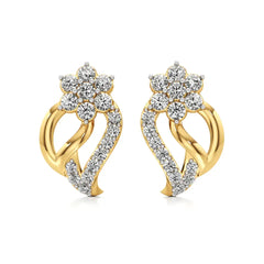 Flora | Round Lab-Grown Diamonds Studs - Nivara