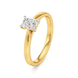 Amora | Radiant Lab-Grown Diamond Solitaire Ring
