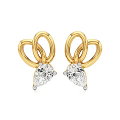 Mode | Pear Lab-Grown Diamond Studs - Nivara