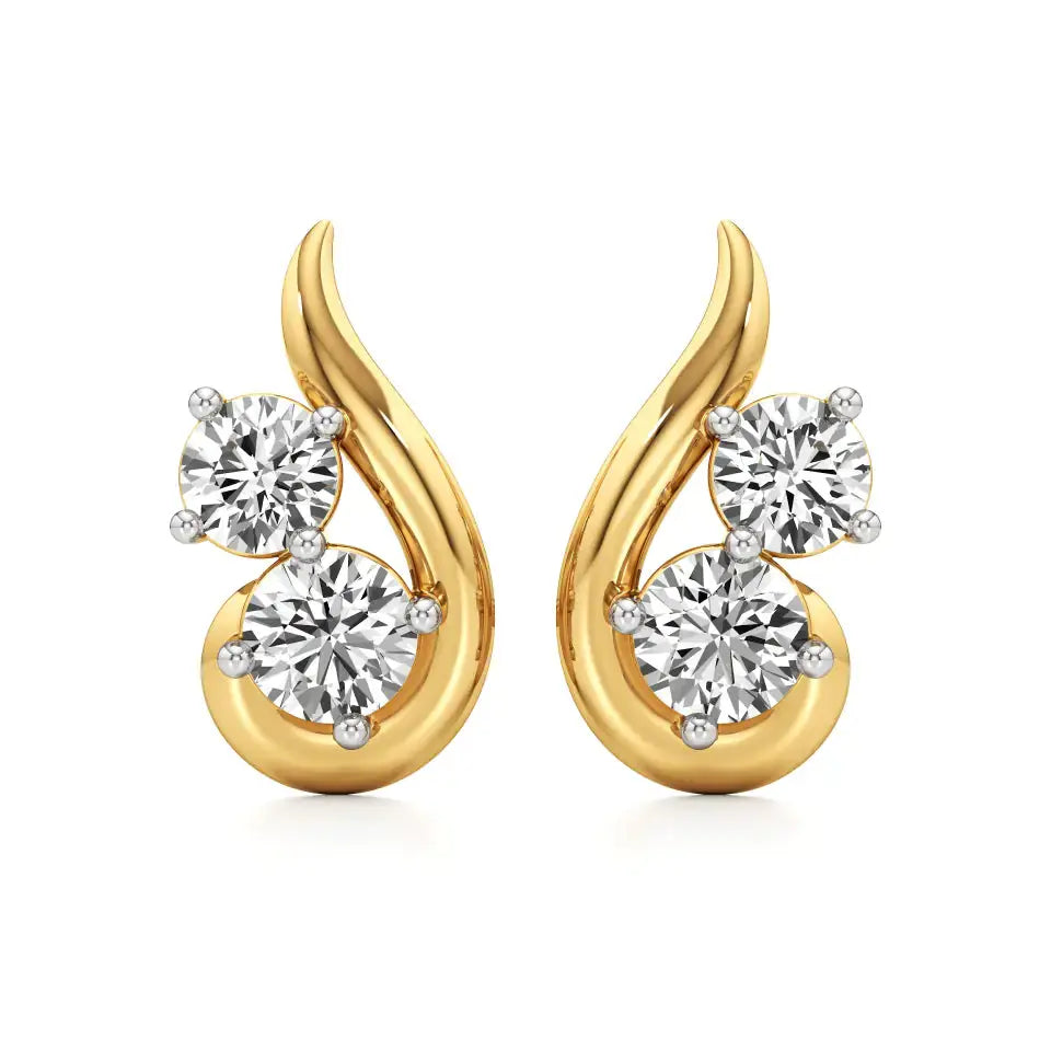 Mode | Round Lab-Grown Diamond Studs - Nivara