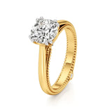 Amora | Round Lab-Grown Diamond Solitaire Ring