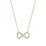 Foreva | Marquise & Round Lab Grown Diamonds Loop Pendant - Nivara